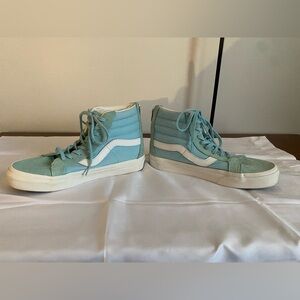 Vans Women's Sky Blue High-Top Sneakers